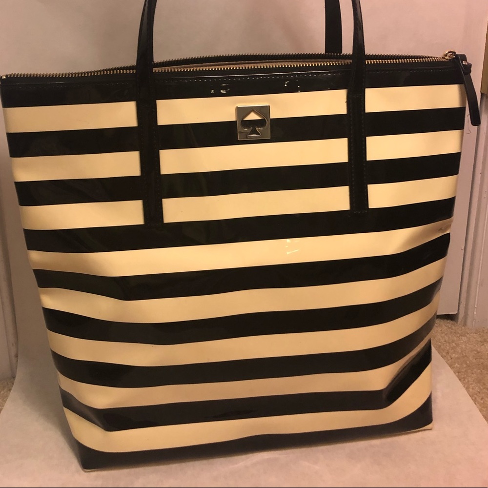Kate Spade Black and White Tote